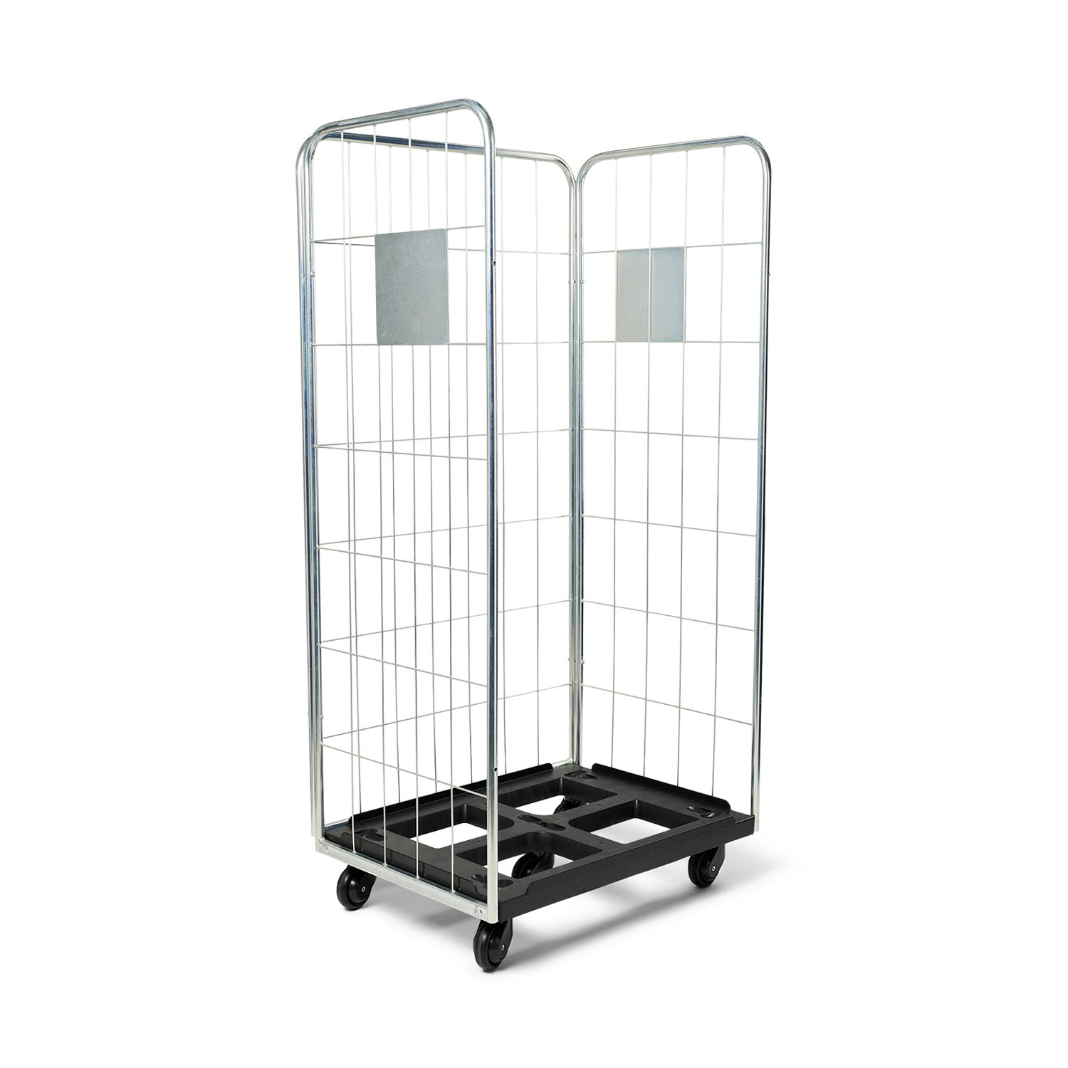 Gittervogn med 3 sider